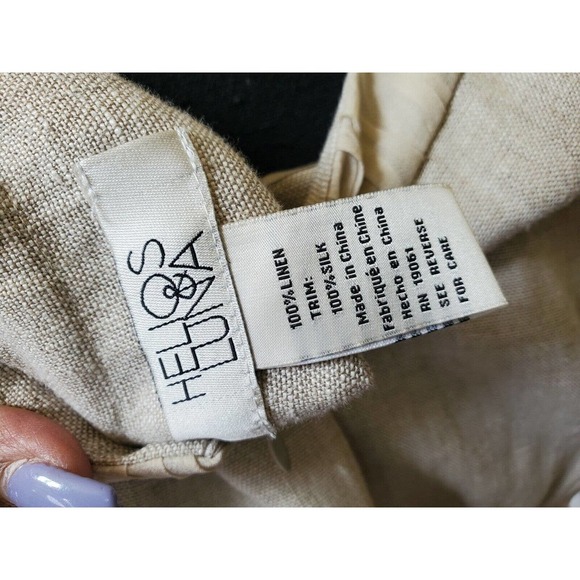 Helios & Luna Linen Dress Size 12 - Picture 7 of 16